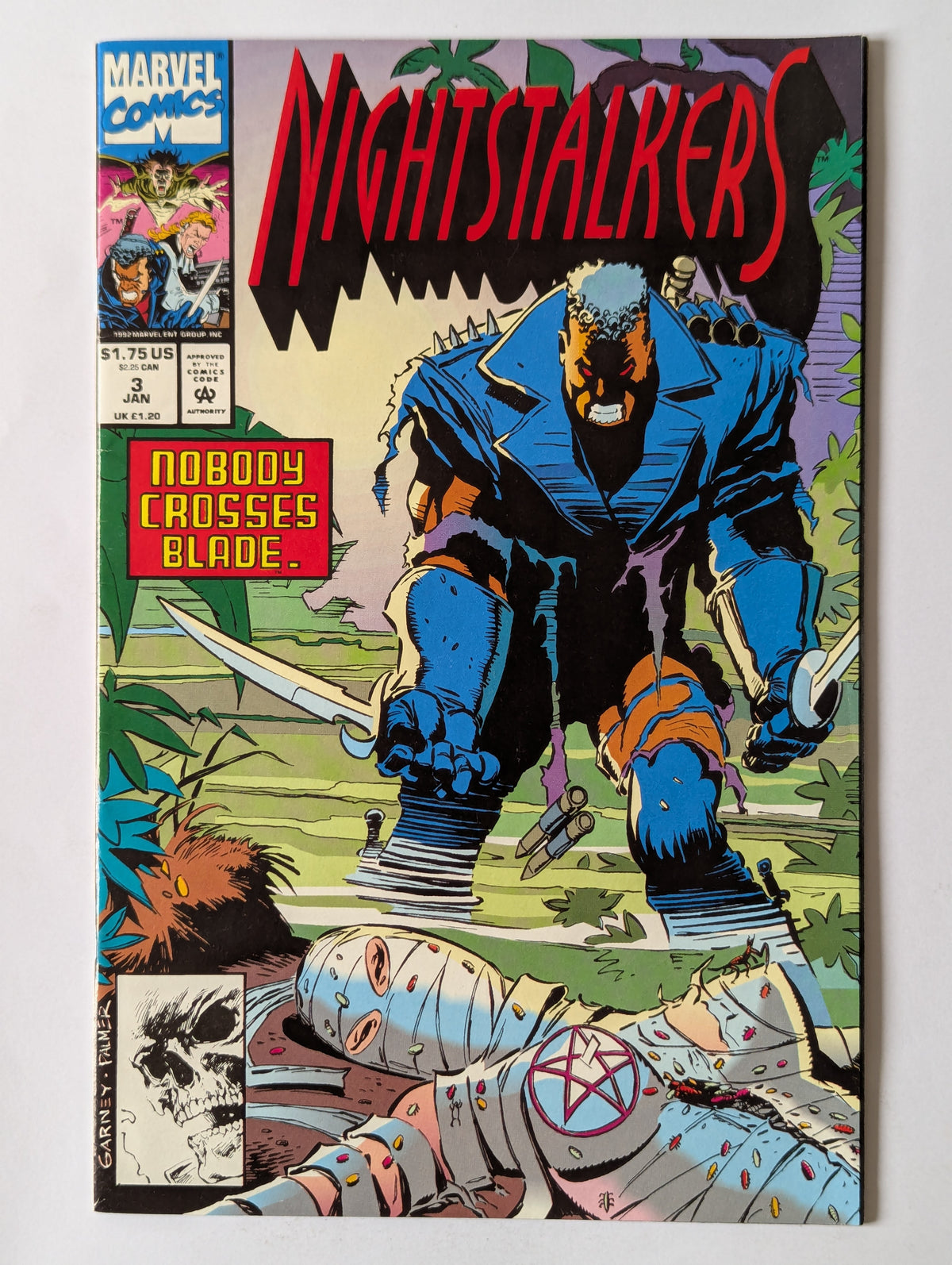 Nightstalkers #3 Marvel Comic Book