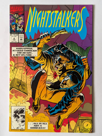 Nightstalkers #4 Marvel Comic Book