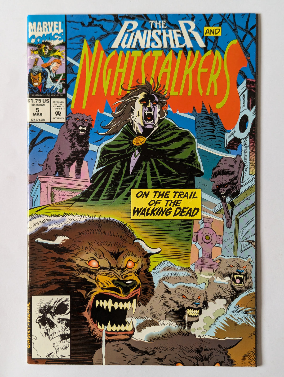 Nightstalkers #5 Marvel Comic Book