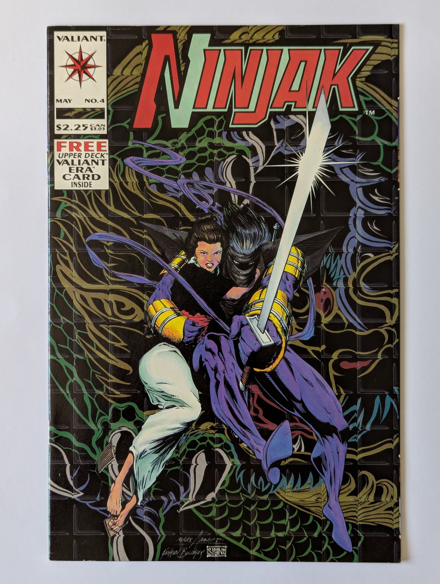 Ninjak #4 Valiant Comic Book