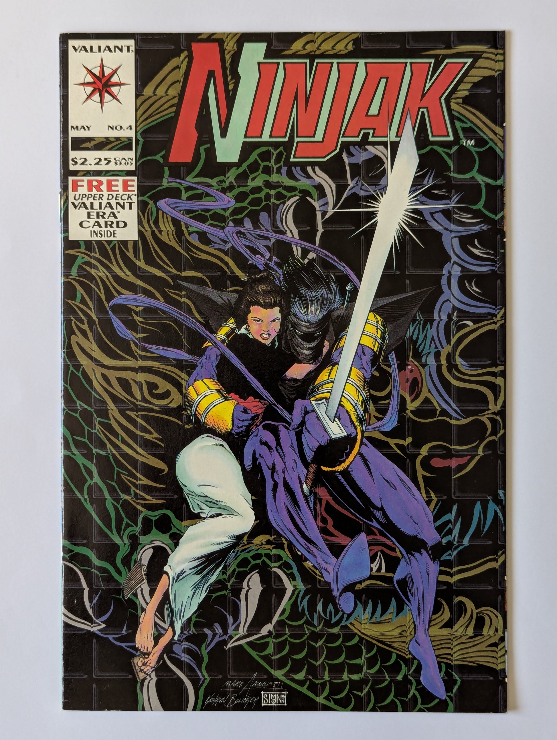 Ninjak #4 Valiant Comic Book