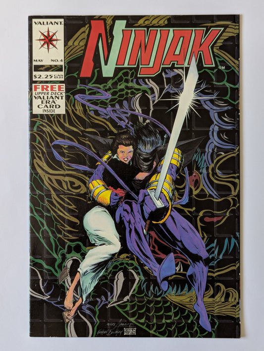 Ninjak #4 Valiant Comic Book