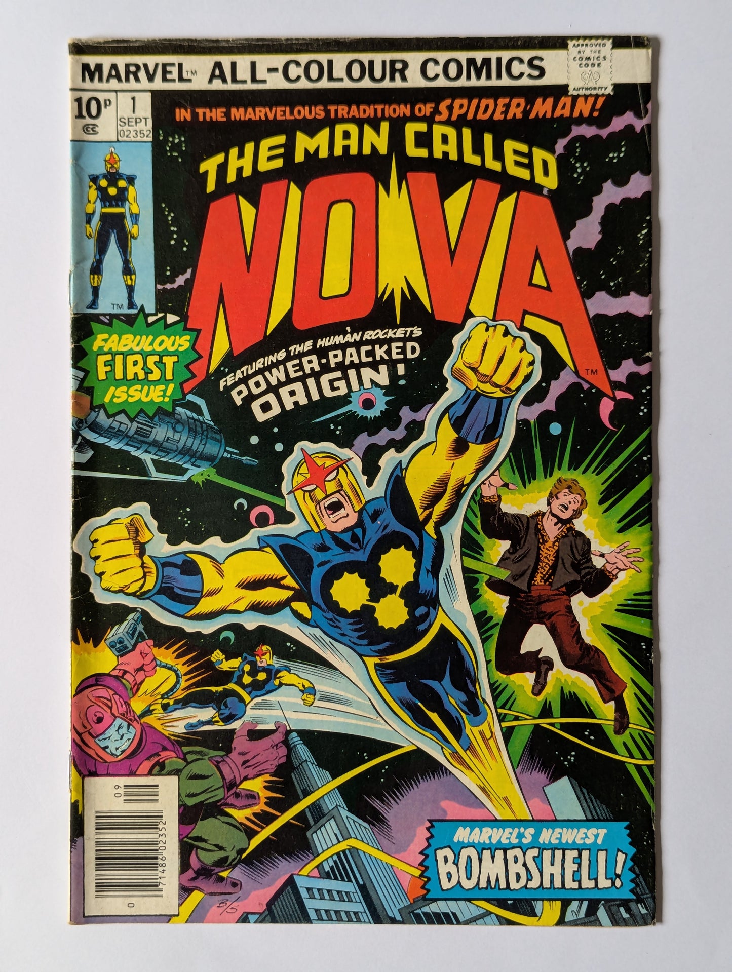 Nova #1 Marvel Comic Book
