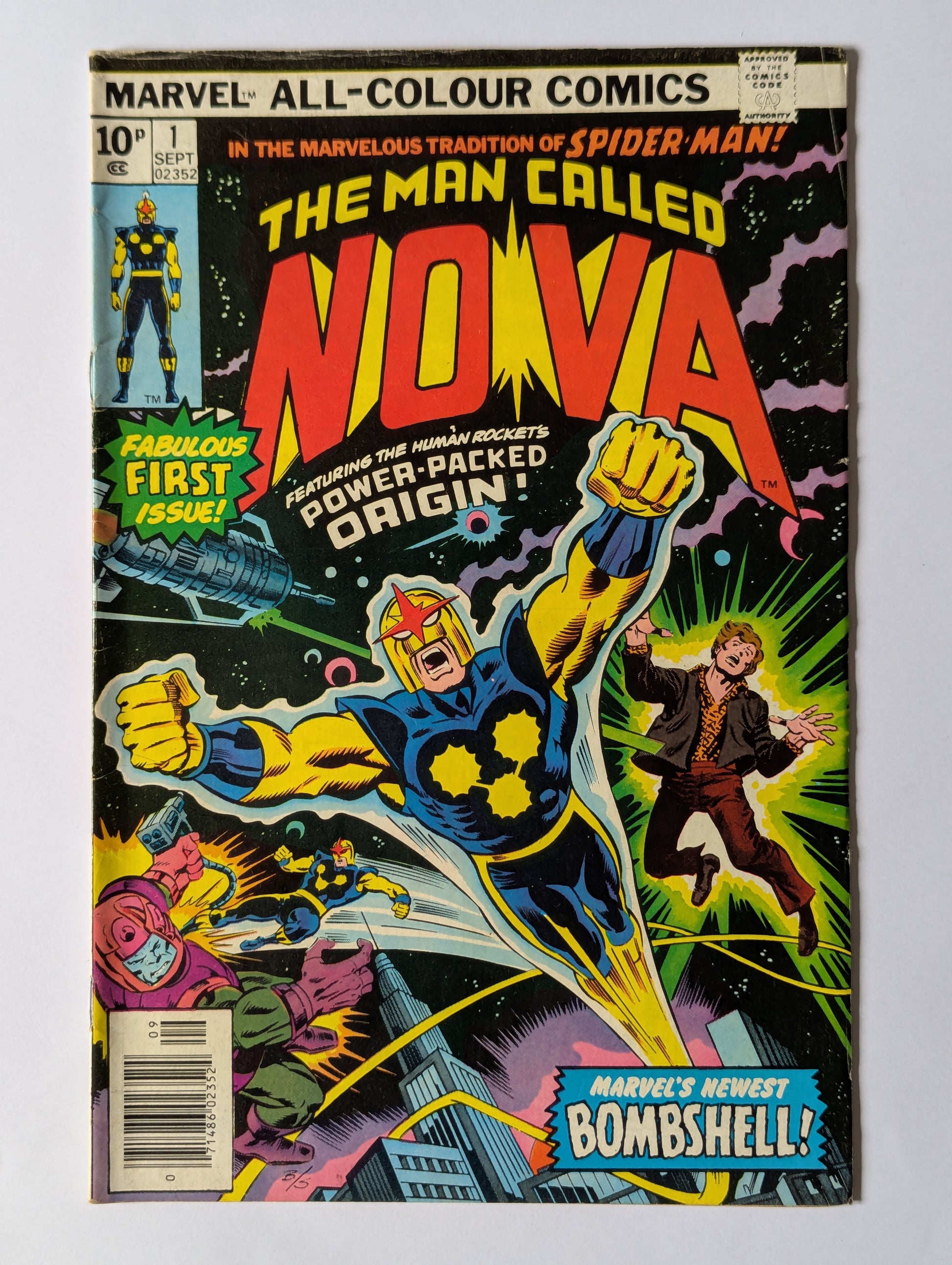Nova #1 Marvel Comic Book
