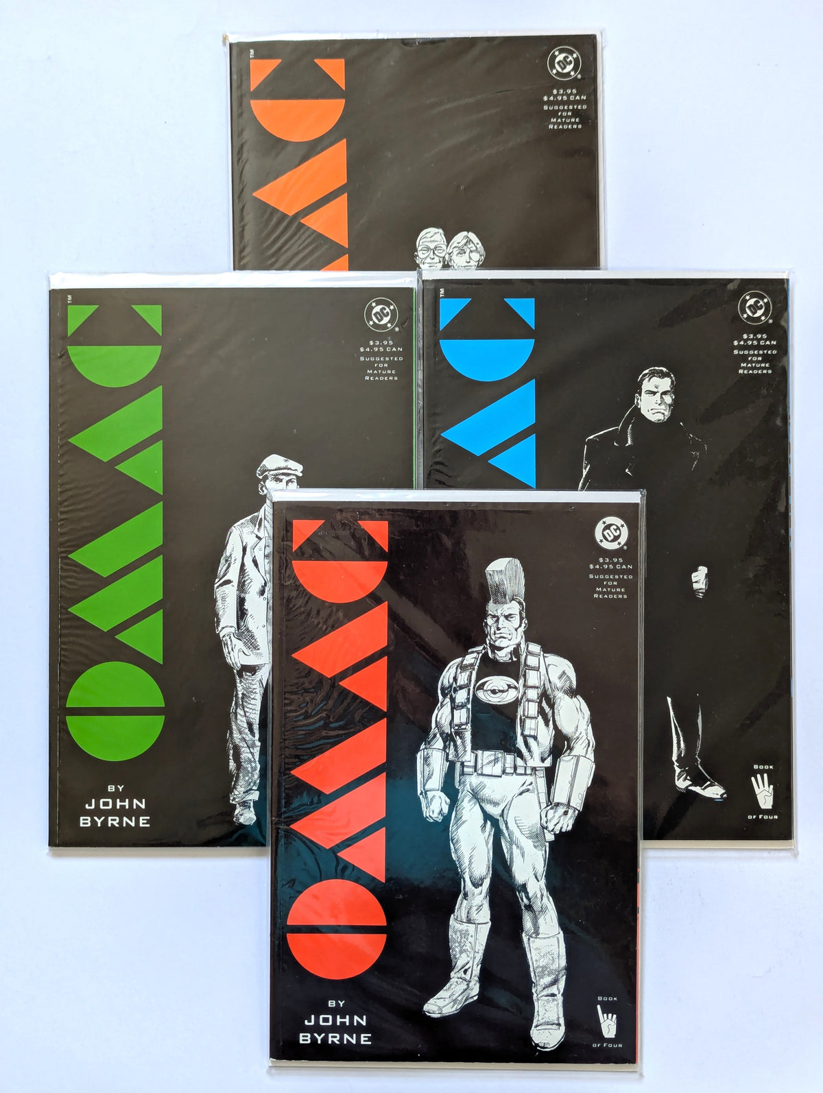 The Omac #1-4 Complete DC Comic Book Limited Series Set