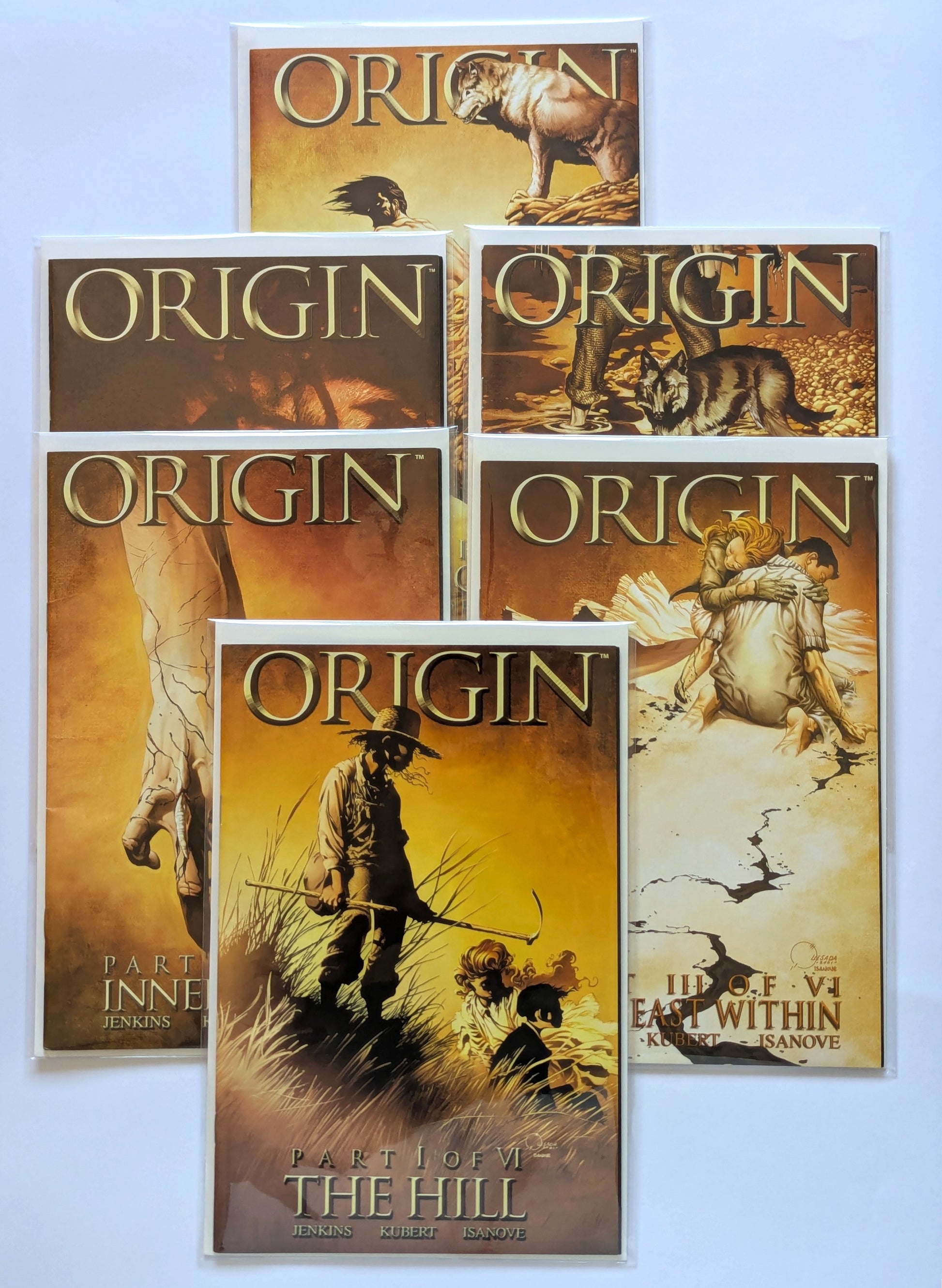 Wolverine The Origin #1-6 Limited Series Marvel Comic Book Set