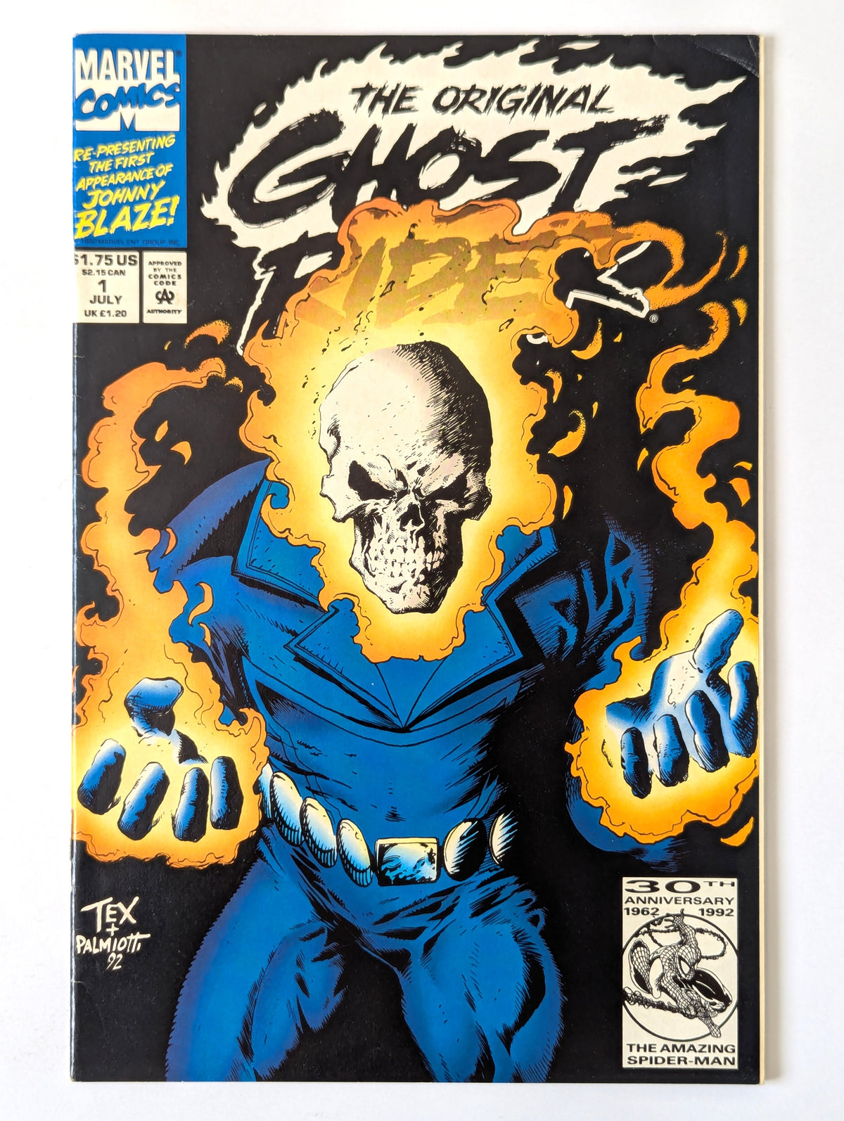Original Ghost Rider #1 Marvel Comic Book