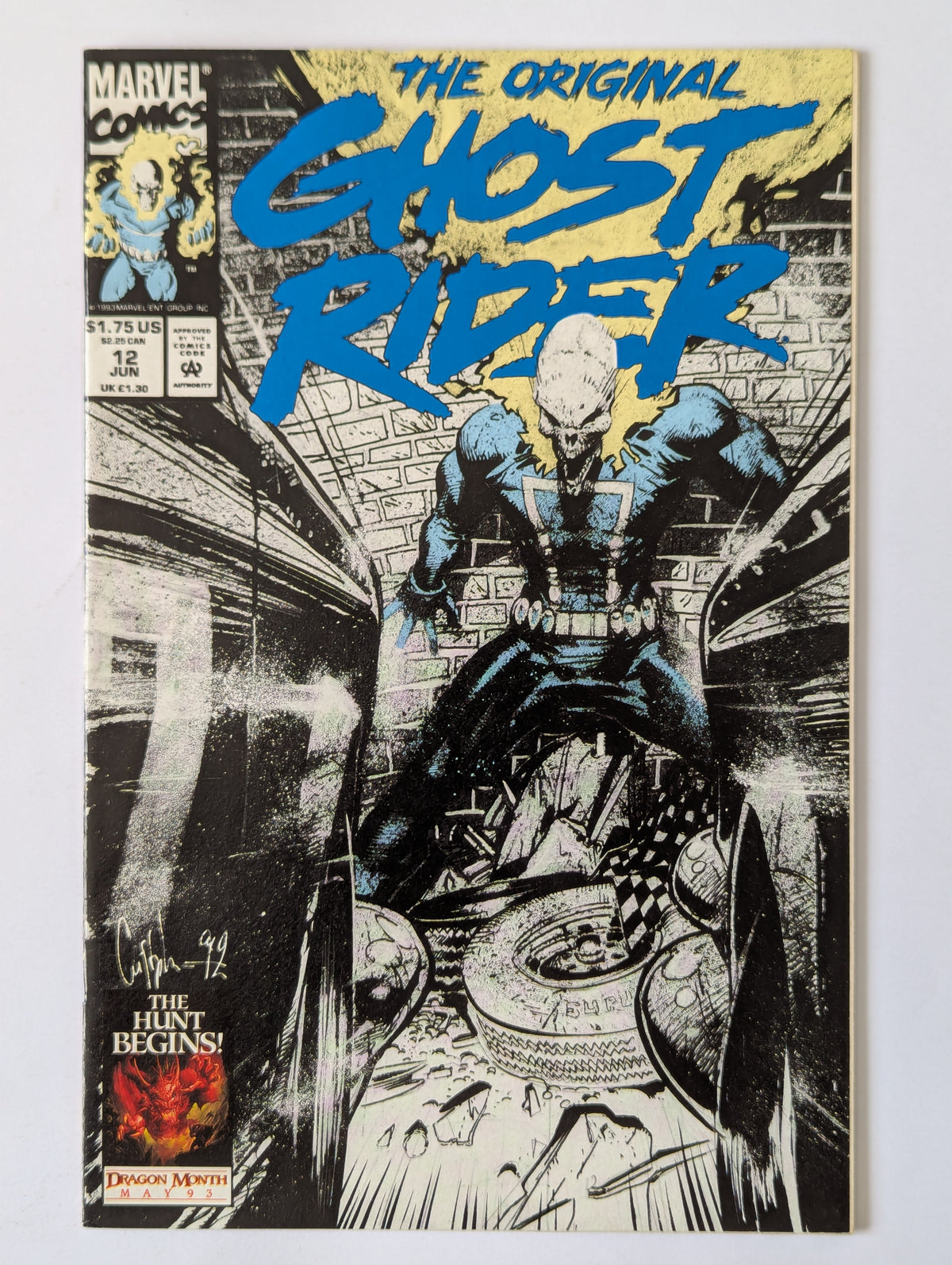 Original Ghost Rider #12 Marvel Comic Book
