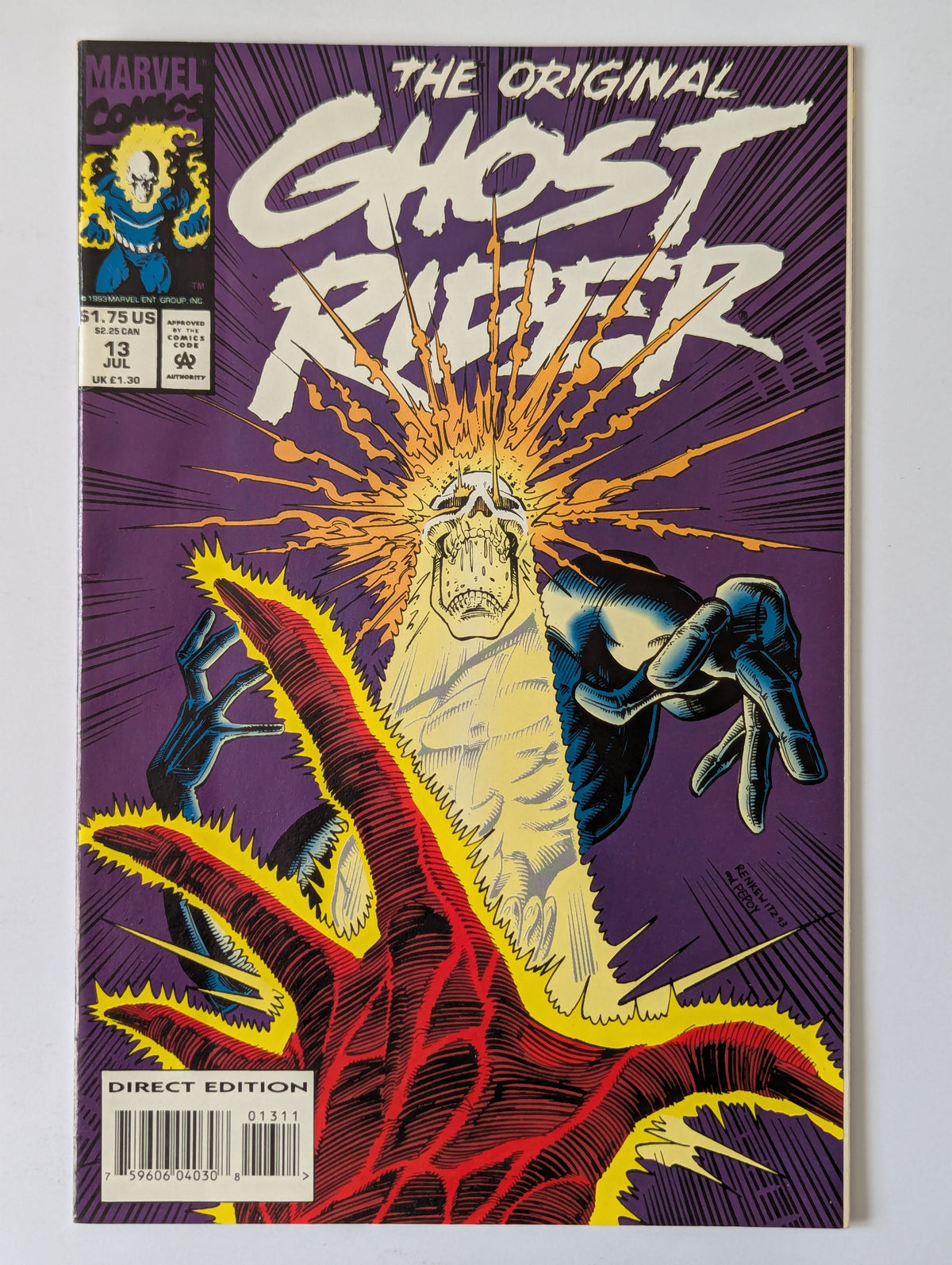 Original Ghost Rider #13 Marvel Comic Book