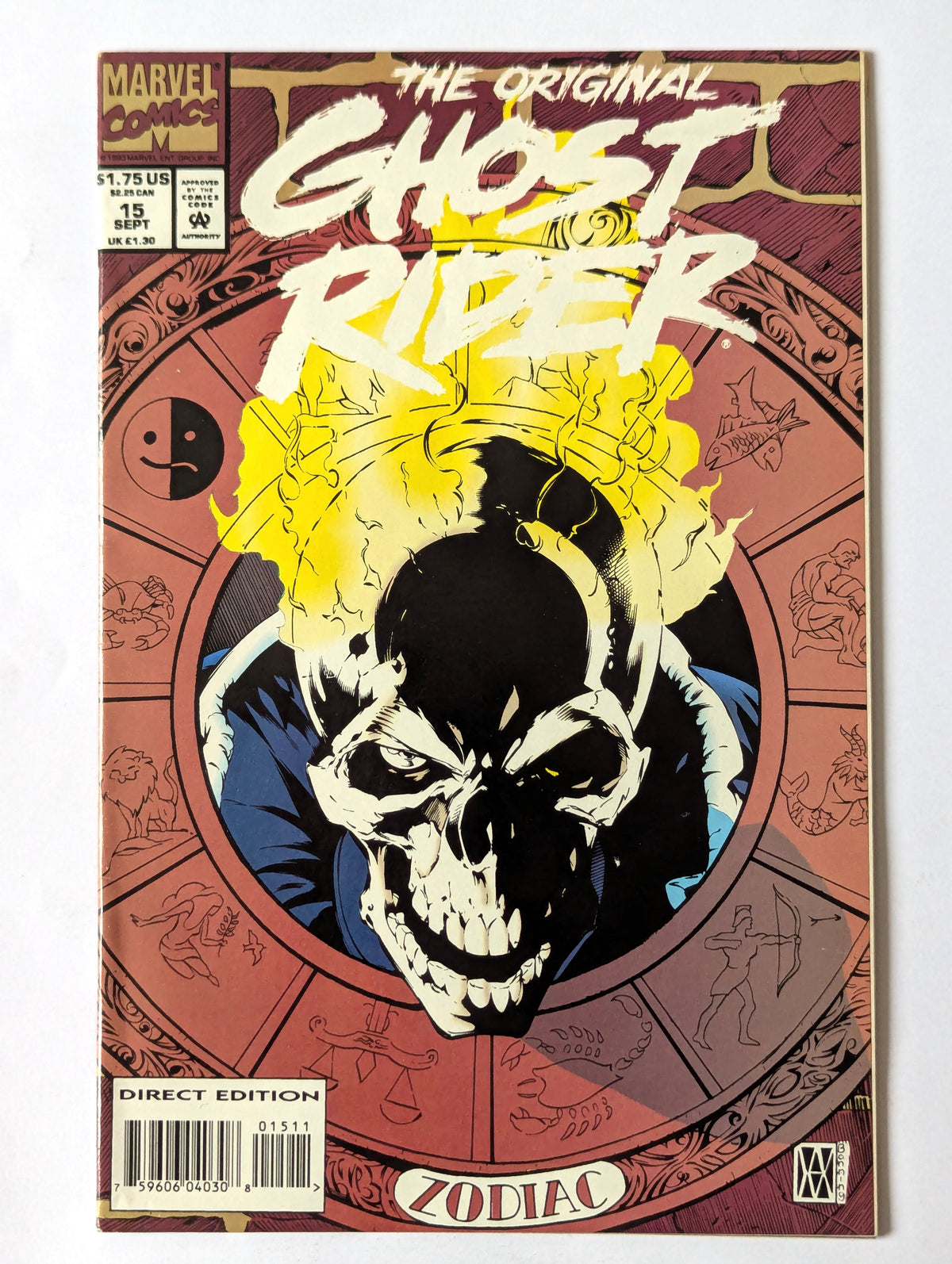 Original Ghost Rider #15 Marvel Comic Book