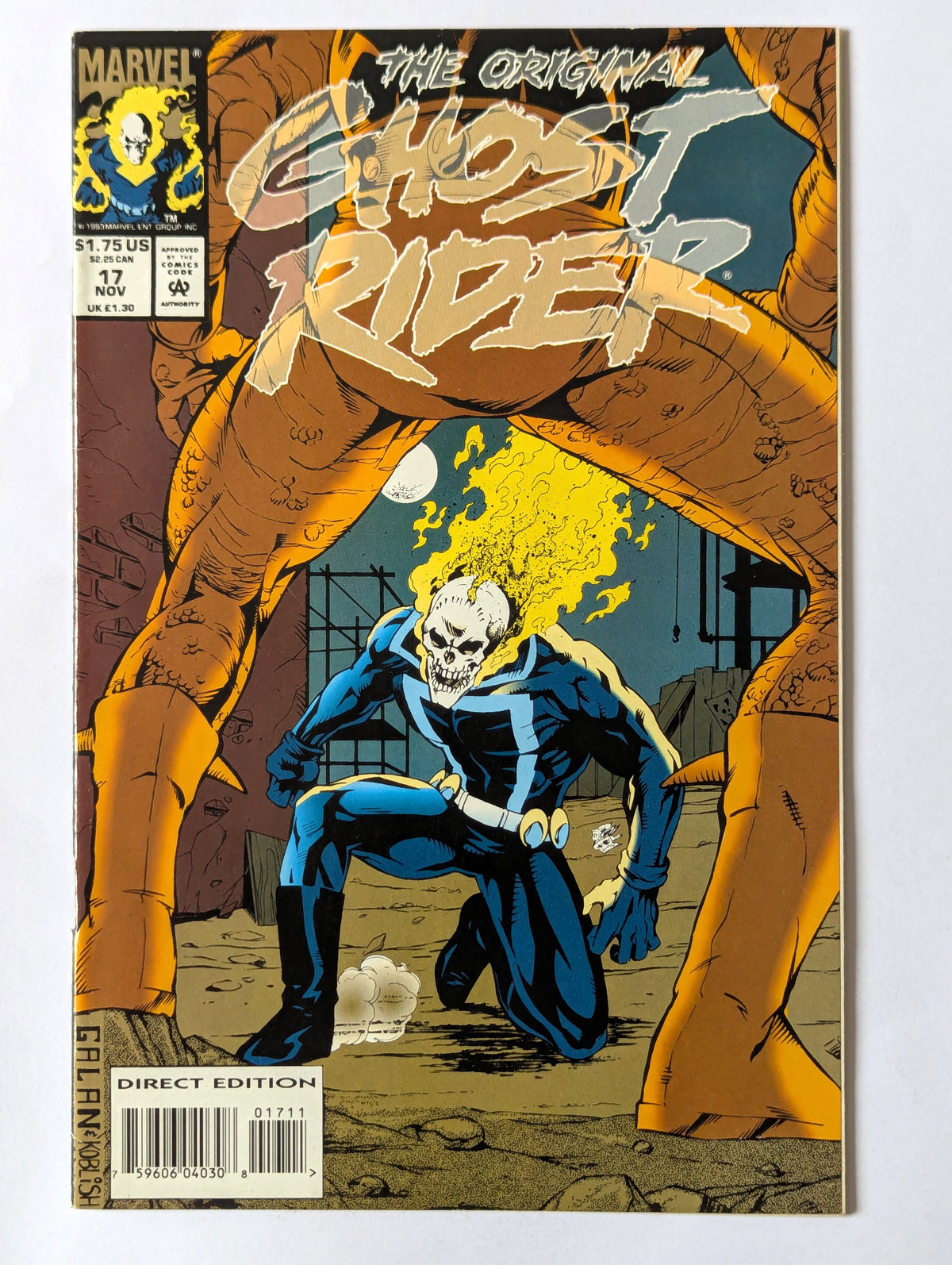 Original Ghost Rider #17 Marvel Comic Book