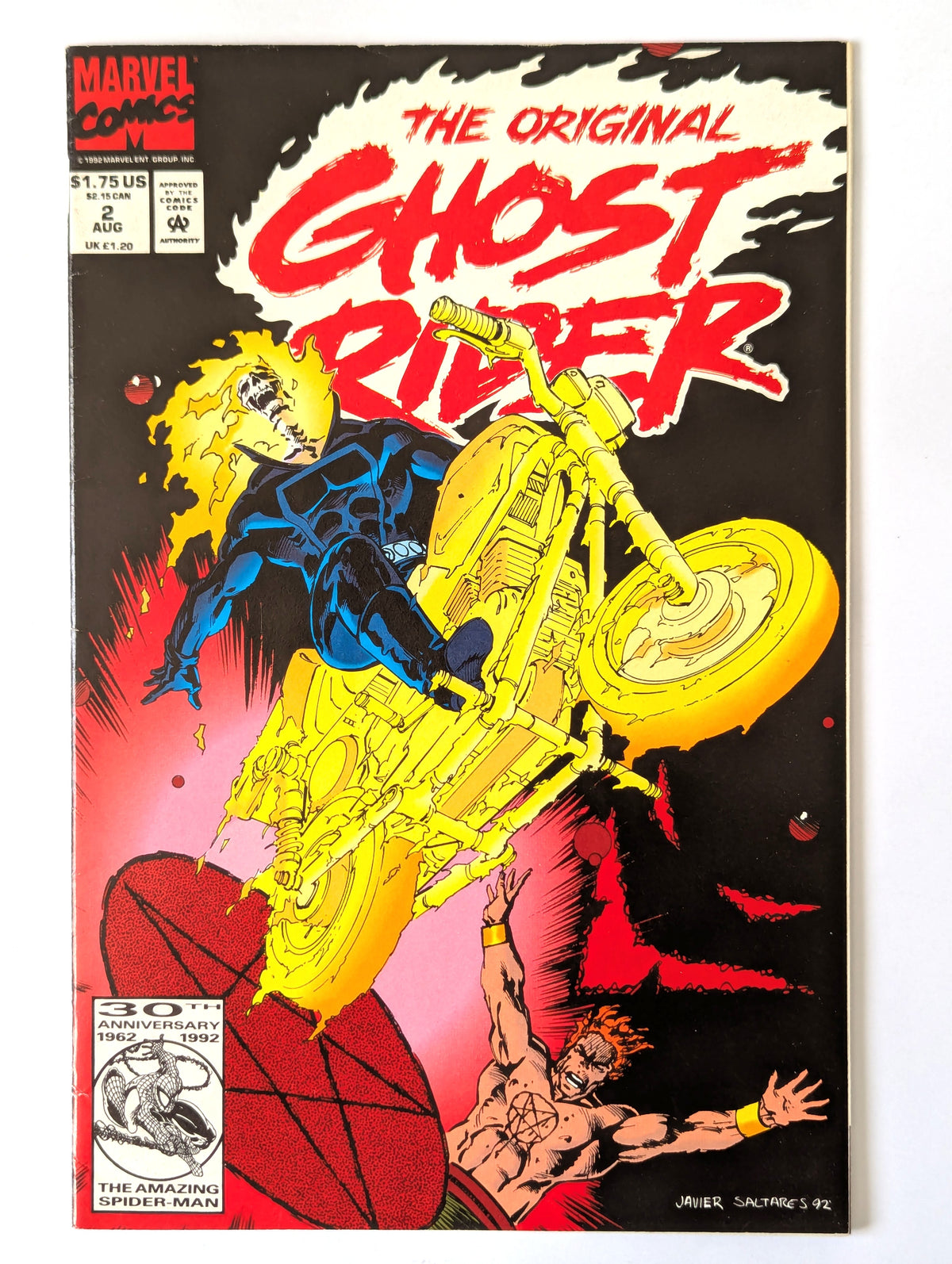 Original Ghost Rider #2 Marvel Comic Book