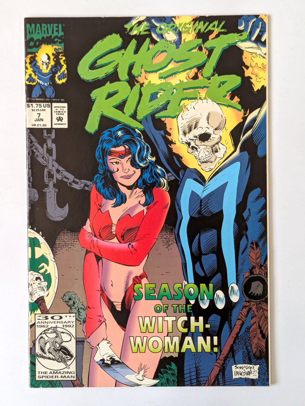 Original Ghost Rider #7 Marvel Comic Book