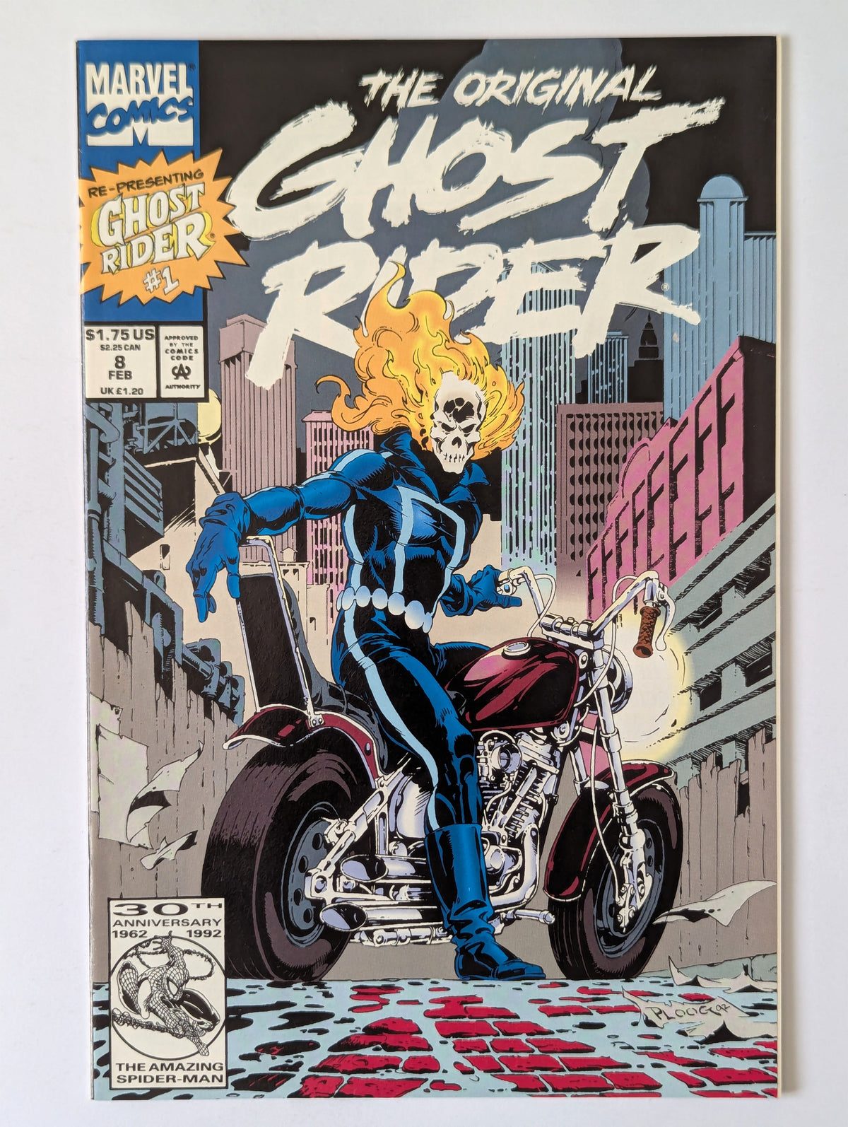 Original Ghost Rider #8 Marvel Comic Book