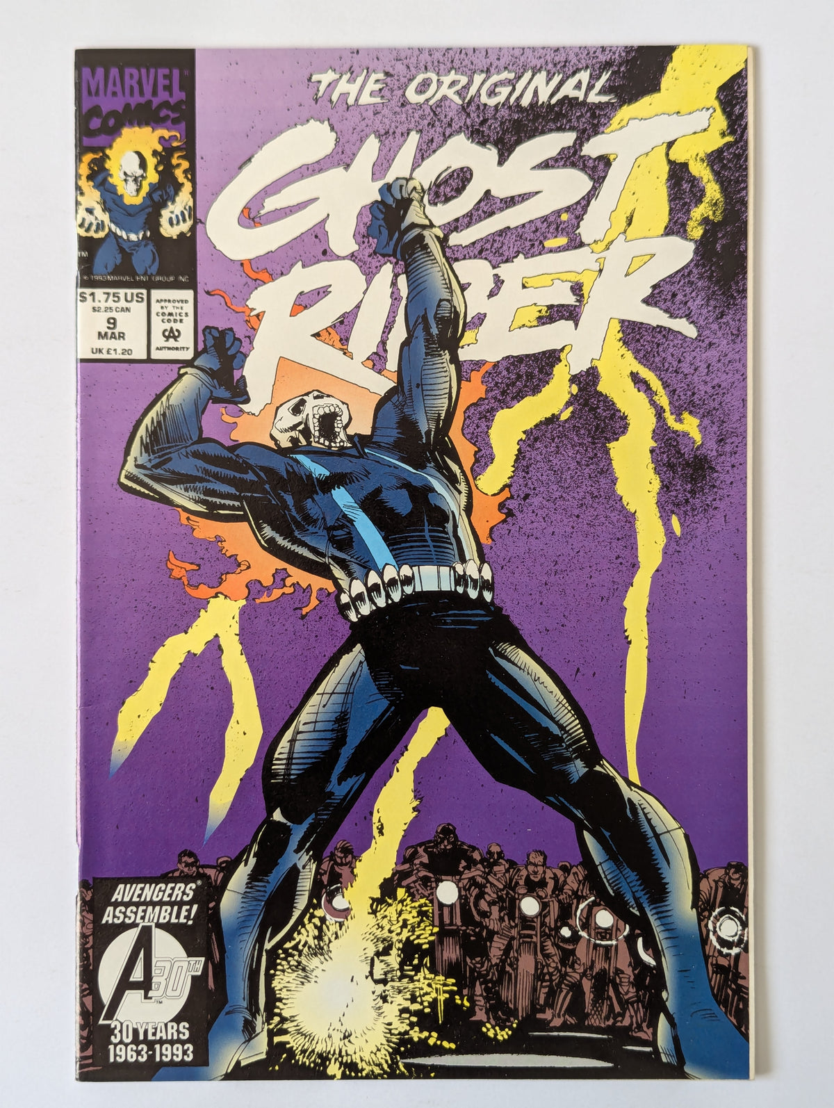 Original Ghost Rider #9 Marvel Comic Book