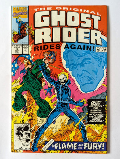 Original Ghost Rider Rides Again #3 Marvel Comic Book