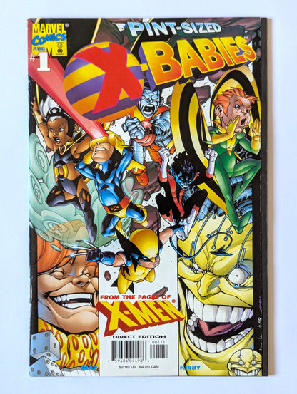 Pint-Sized X-Babies #1 Marvel Comic Book