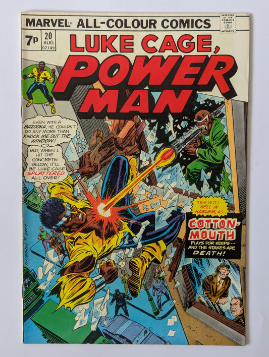 Power Man #20 Marvel Comic Book