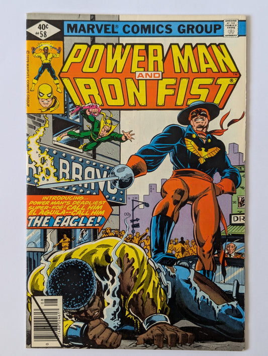 Power Man and Iron Fist #58 Marvel Comic Book