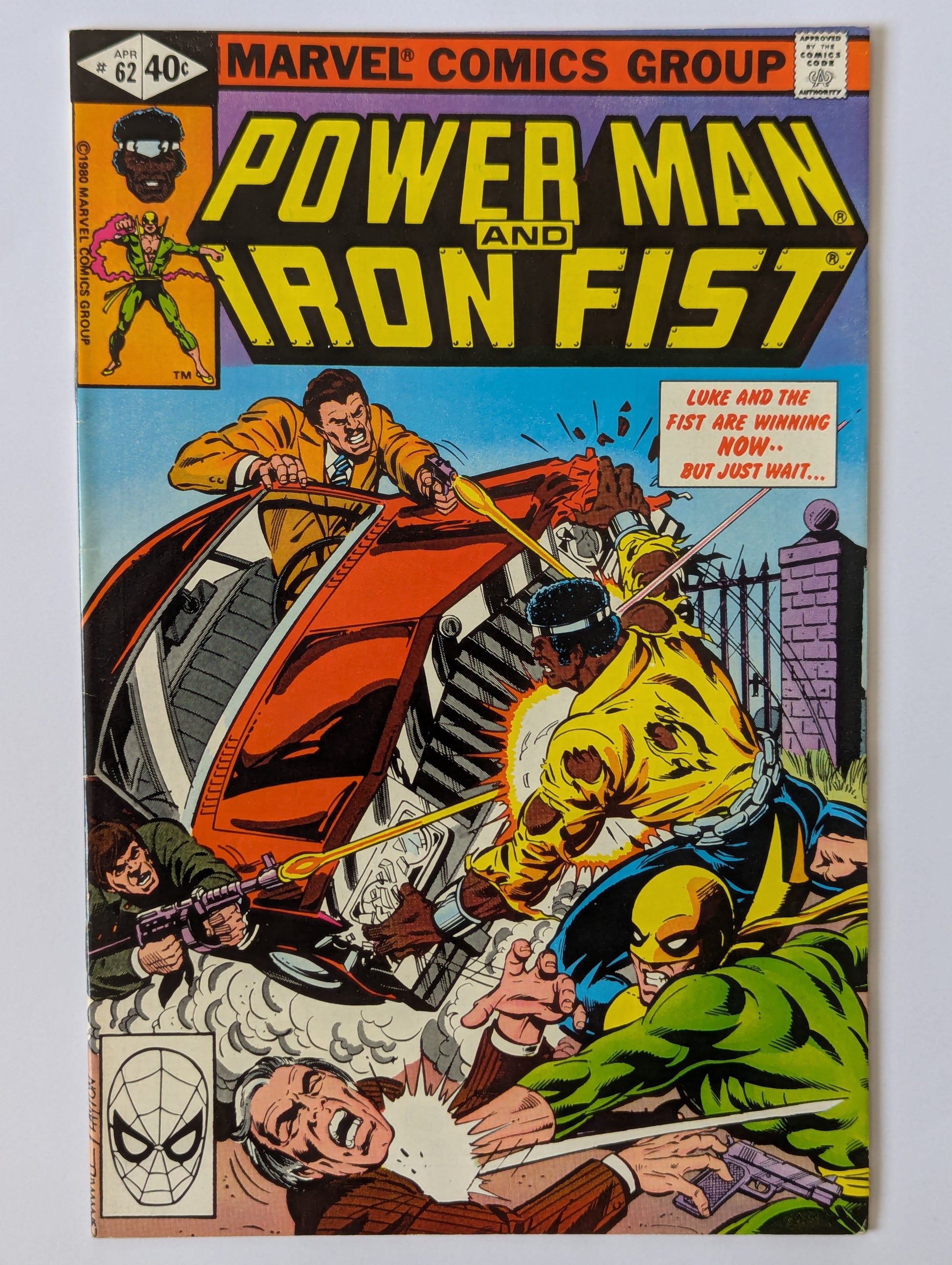 Power Man and Iron Fist #62 Marvel Comic Book