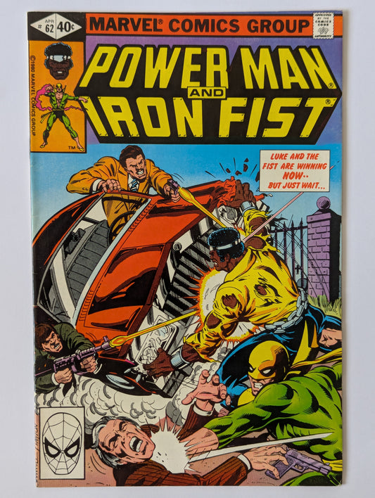 Power Man and Iron Fist #62 Marvel Comic Book