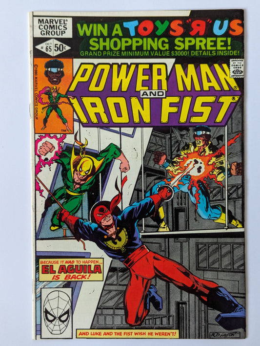 Power Man and Iron Fist #65 Marvel Comic Book