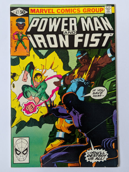 Power Man and Iron Fist #67 Marvel Comic Book