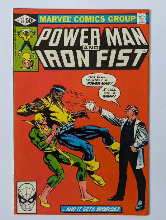 Power Man and Iron Fist #68 Marvel Comic Book