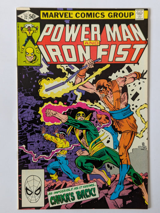 Power Man and Iron Fist #72 Marvel Comic Book