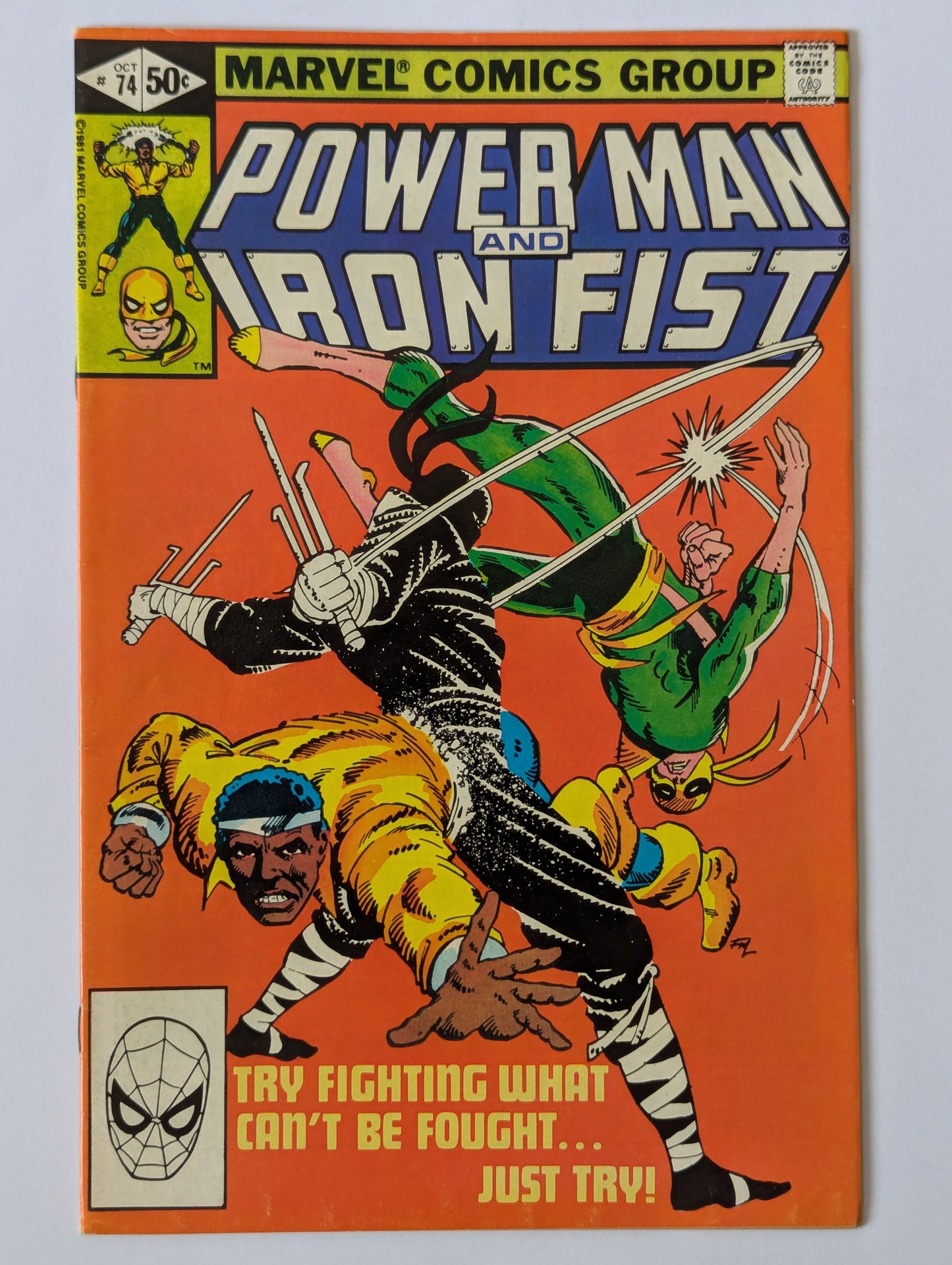 Power Man and Iron Fist #74 Marvel Comic Book
