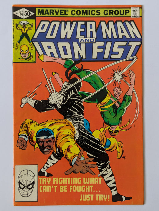 Power Man and Iron Fist #74 Marvel Comic Book