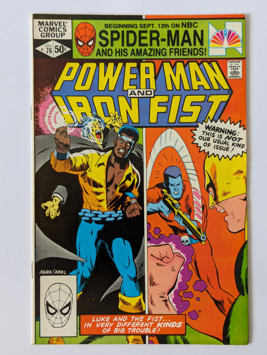 Power Man and Iron Fist #76 Marvel Comic Book