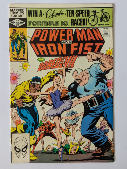 Power Man and Iron Fist #77 Marvel Comic Book