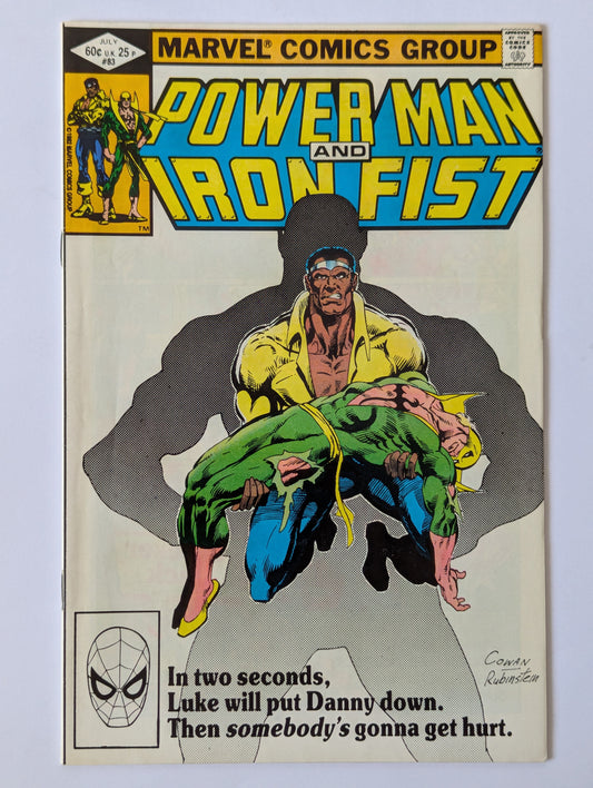 Power Man and Iron Fist #83 Marvel Comic Book