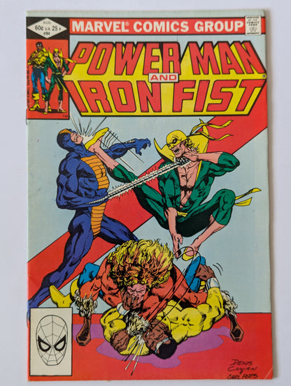 Power Man and Iron Fist #84 Marvel Comic Book