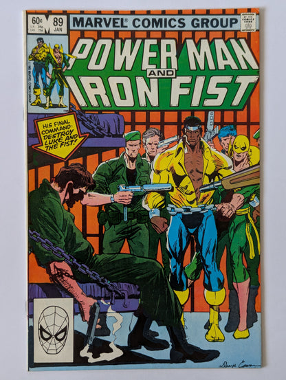 Power Man and Iron Fist #89 Marvel Comic Book