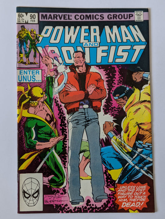 Power Man and Iron Fist #90 Marvel Comic Book