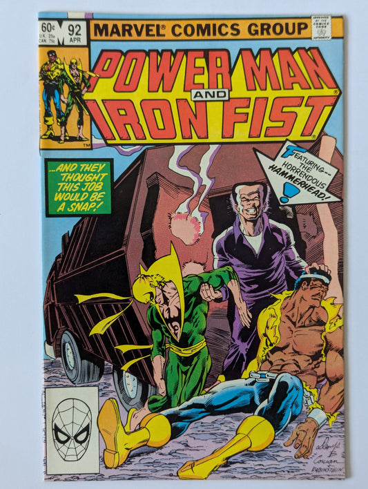 Power Man and Iron Fist #92 Marvel Comic Book