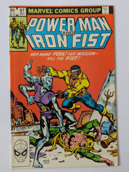 Power Man and Iron Fist #97 Marvel Comic Book