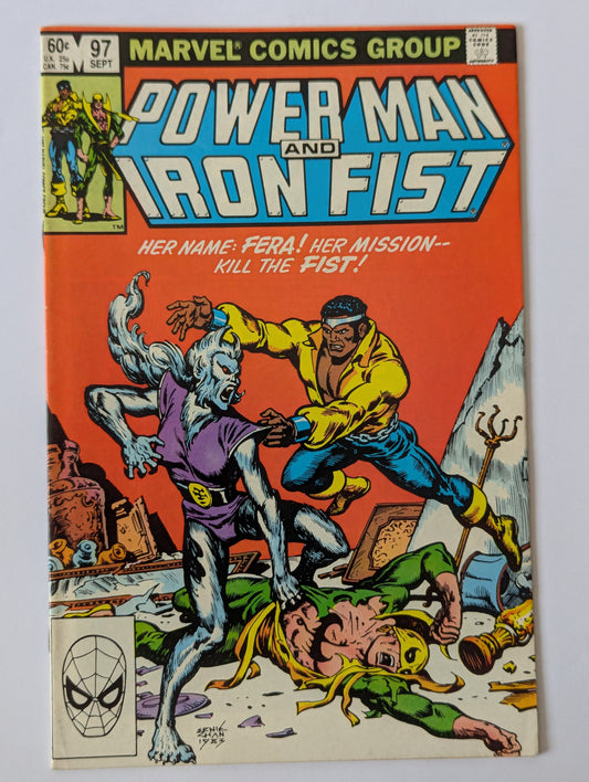 Power Man and Iron Fist #97 Marvel Comic Book