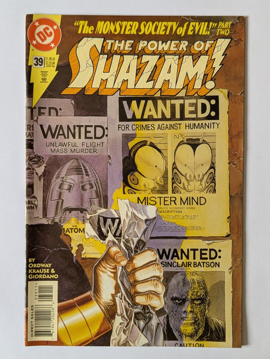 The Power of Shazam #39 DC Comic Book