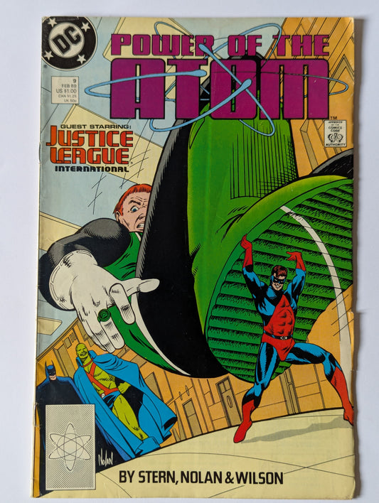 Power of the Atom #9 DC Comic Book