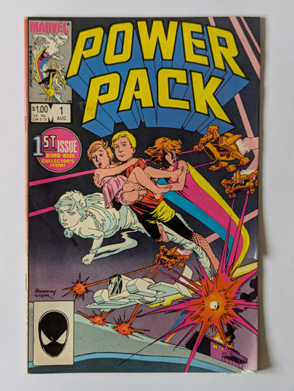 Power Pack #1 Marvel Comic Book