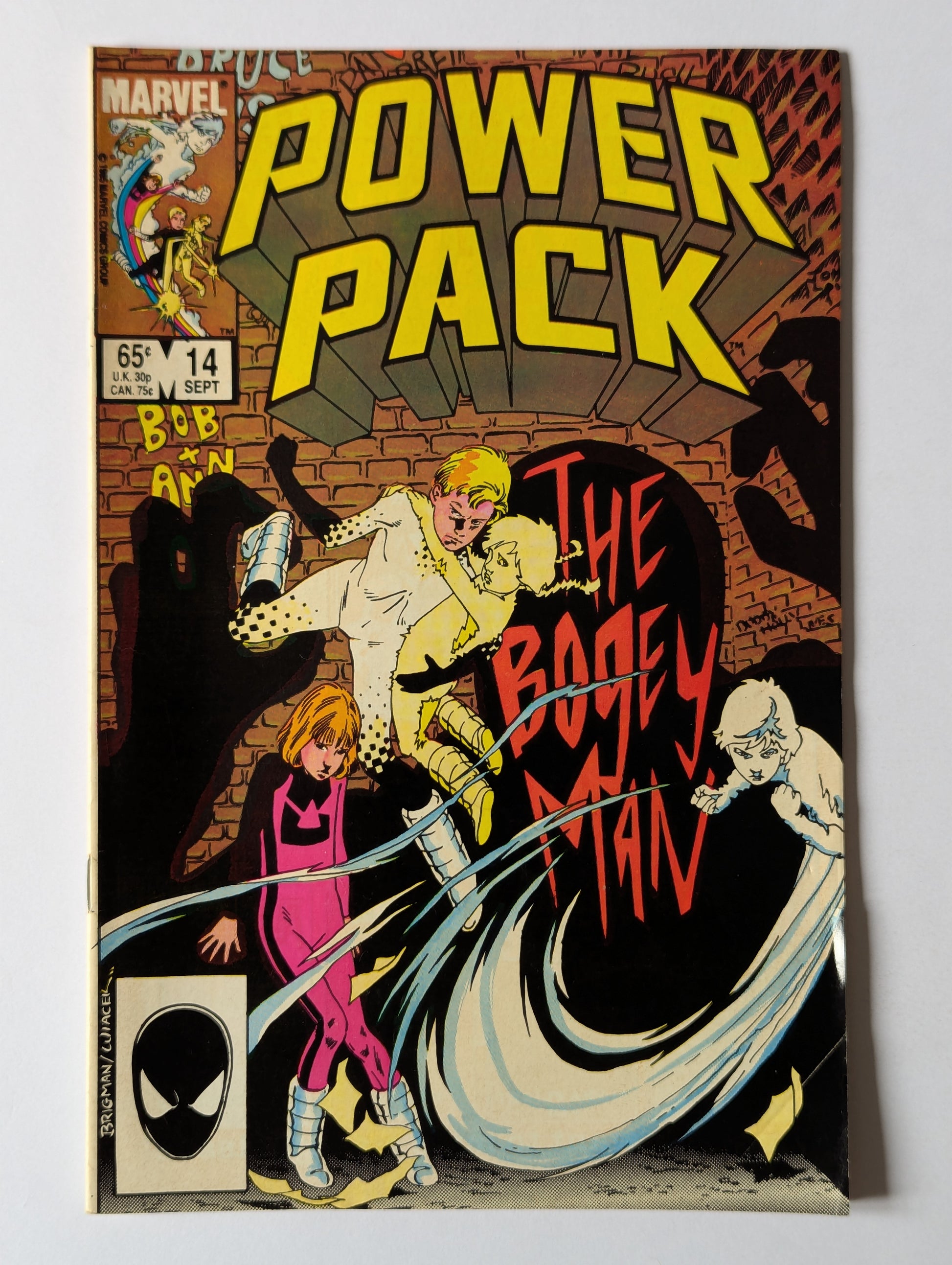 Power Pack #14 Marvel Comic Book
