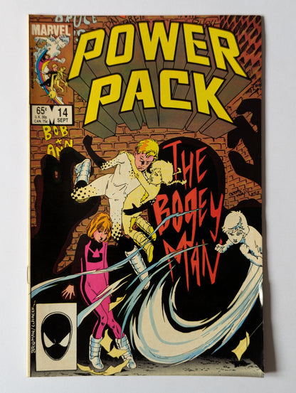 Power Pack #14 Marvel Comic Book