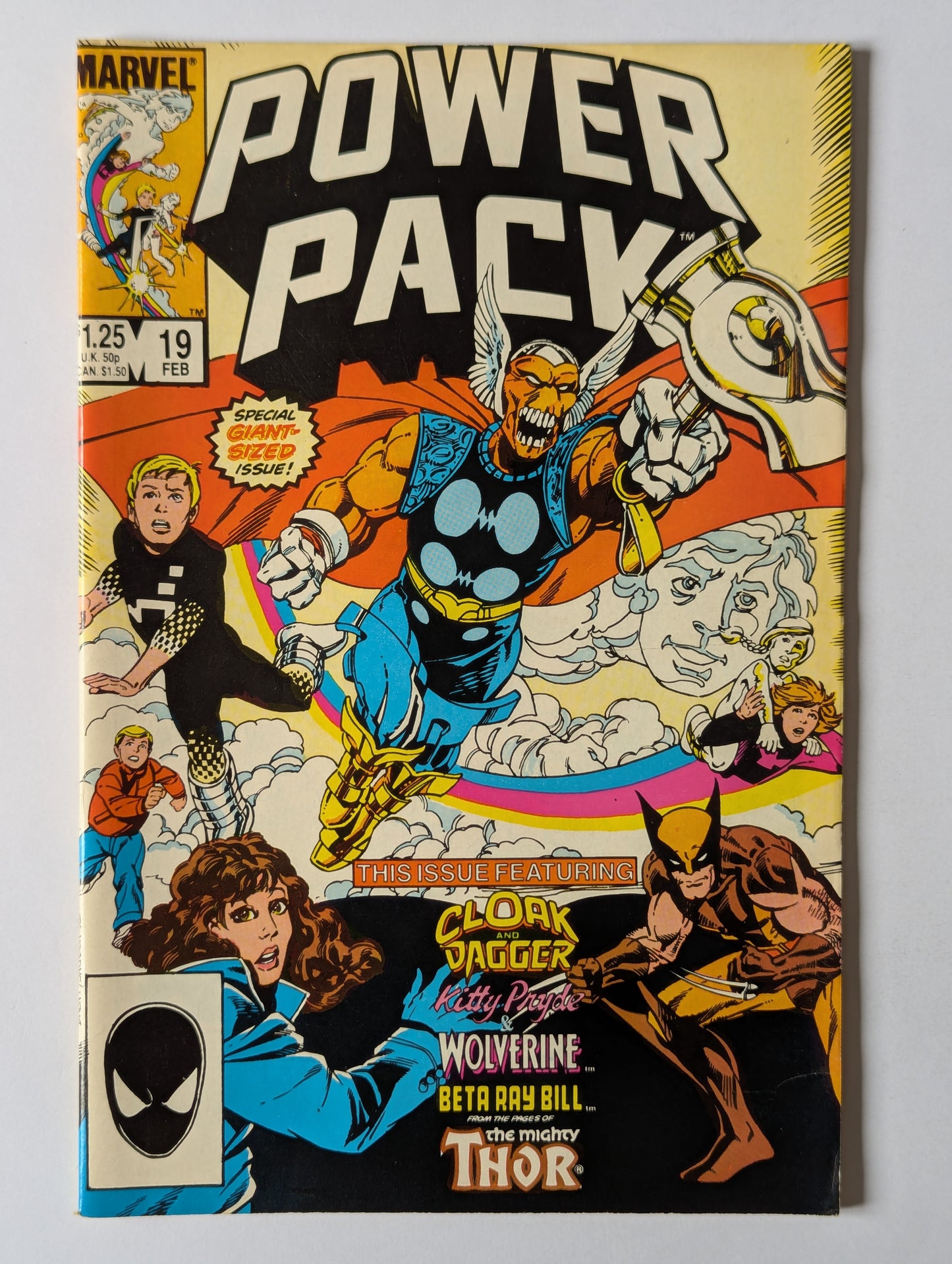 Power Pack #19 Marvel Comic Book