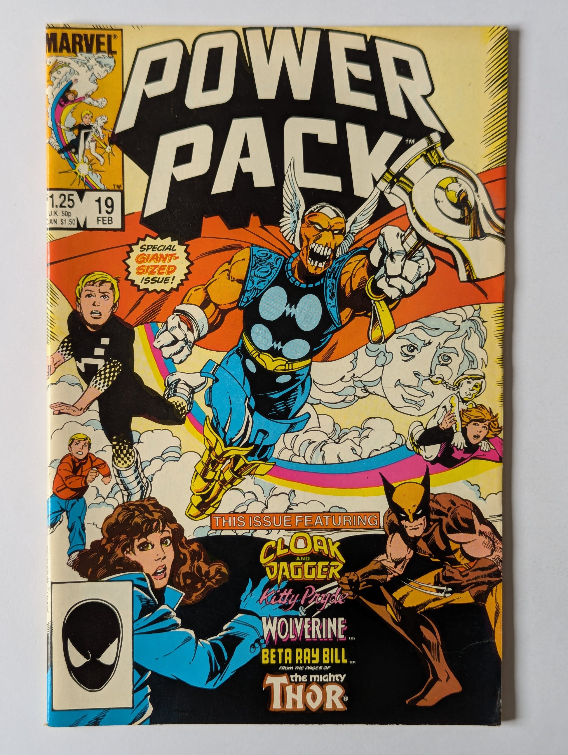Power Pack #19 Marvel Comic Book
