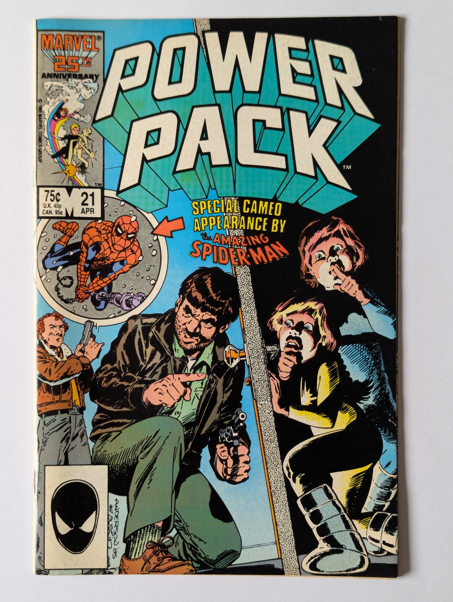 Power Pack #21 Marvel Comic Book