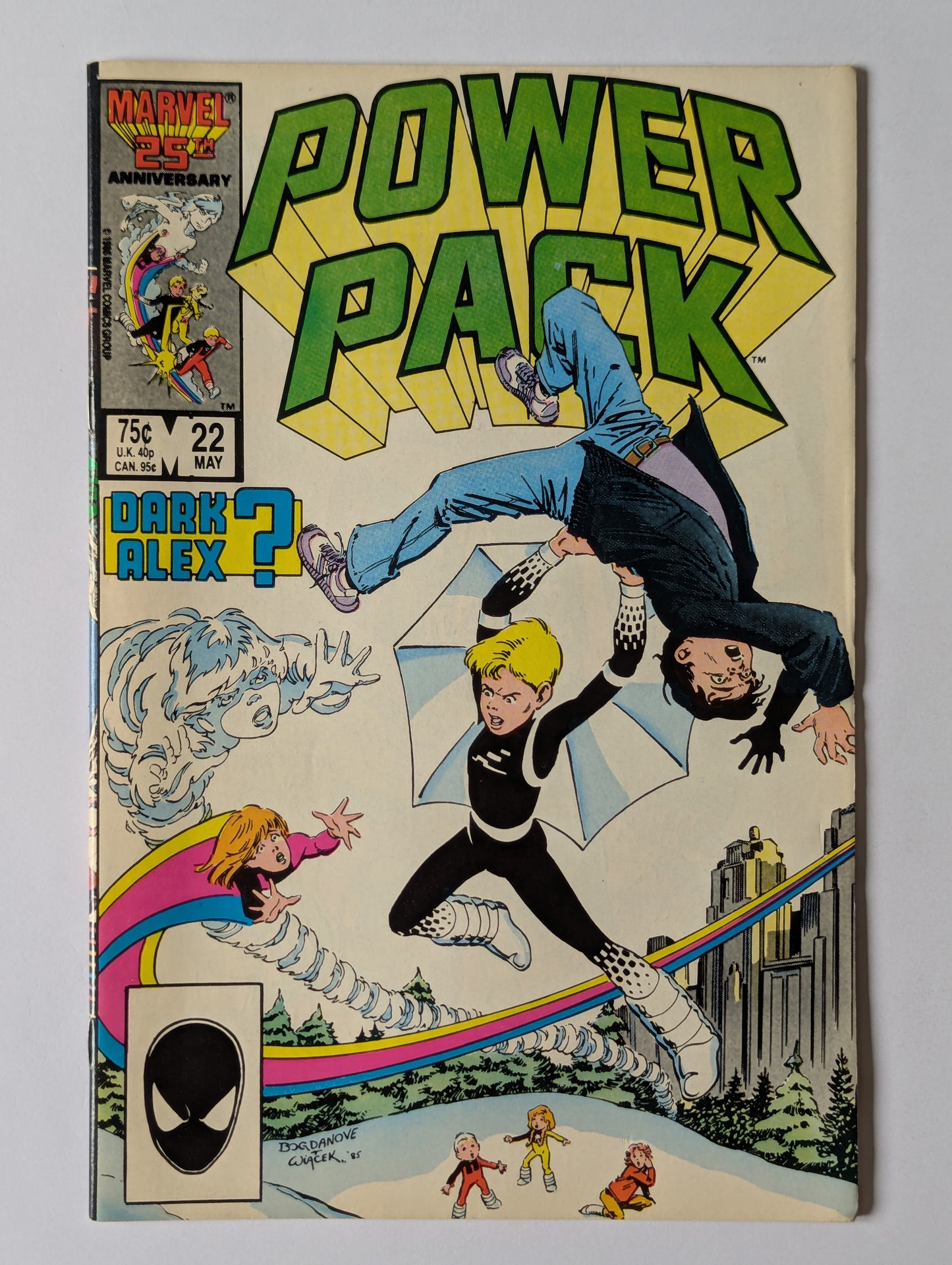 Power Pack #22 Marvel Comic Book