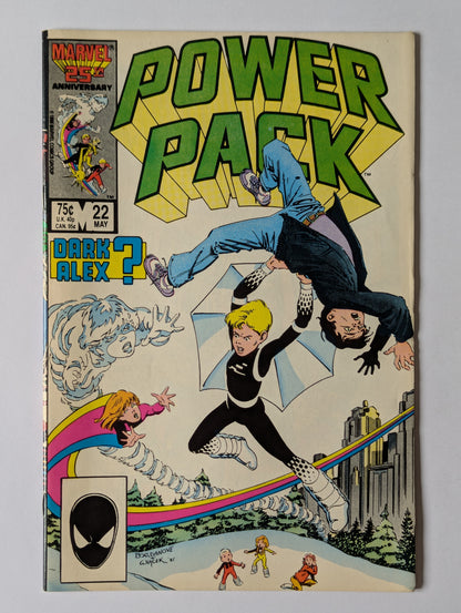 Power Pack #22 Marvel Comic Book